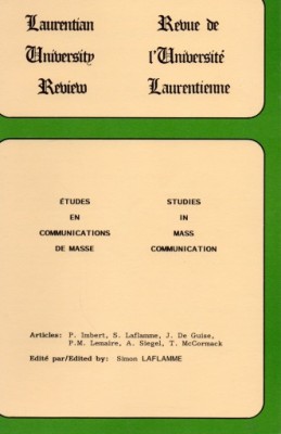 Études en communication de masses